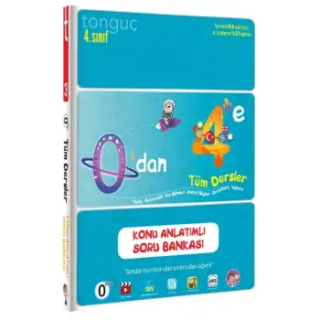 0dan 4e Konu Anlatımlı Soru Bankası Seti - Tonguç Yayınları