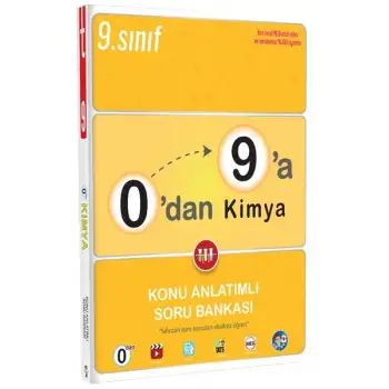 0dan 9a Kimya Konu Anlatımlı Soru Bankası - Tonguç Yayınları