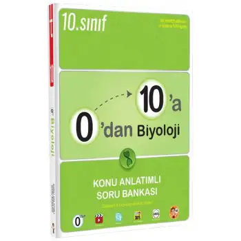 0dan 10a Biyoloji Konu Anlatımlı Soru Bankası - Tonguç Yayınları