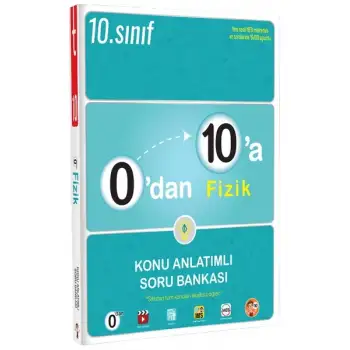 0dan 10a Fizik Konu Anlatımlı Soru Bankası - Tonguç Yayınları