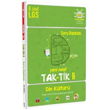 8. Sınıf Din Kültürü ve Ahlak Bilgisi Taktikli Soru Bankası - Tonguç Yayınları