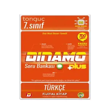 7. Sınıf Dinamo Türkçe Soru Bankası - Tonguç Yayınları