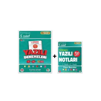 5. Sınıf Yazılı Notları ve Denemeleri 1. DÖNEM