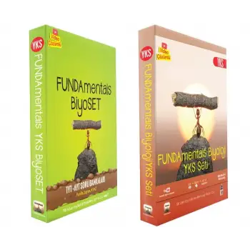 FUNDAmentals Biyoloji Seti - AYT ve TYT Konu Anlatımı ve Soru Bankası - 4 Kitap