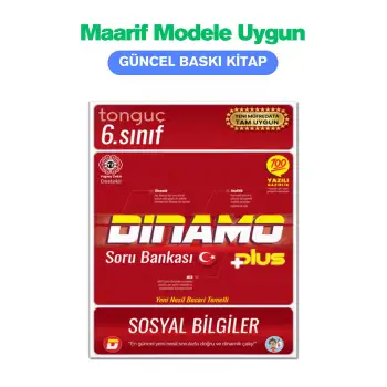 6. Sınıf Dinamo Sosyal Bilgiler Soru Bankası - Tonguç Yayınları