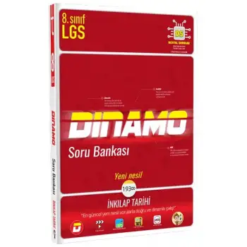 8. Sınıf İnkılap Tarihi Dinamo Soru Bankası - Tonguç Yayınları