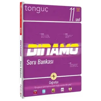 11. Sınıf Dinamo Coğrafya Soru Bankası - Tonguç Yayınları