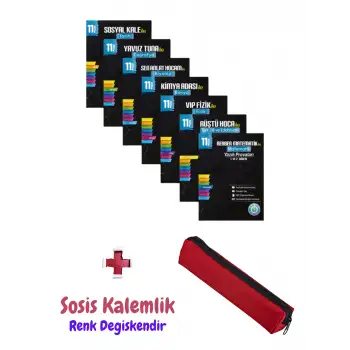 11. Sınıf Yazılı Provaları Seti - 7 Kitap 1 ve 2. Dönem + Sosis Kalem Kutusu