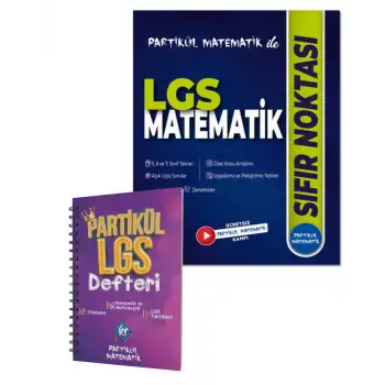 8. Sınıf LGS Matematik SIFIR NOKTASI + LGS Planlama Defteri