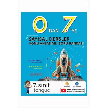 0dan 7ye SAYISAL Konu Anlatımlı Soru Bankası (MAARİF MODEL) - Tonguç Yayınları