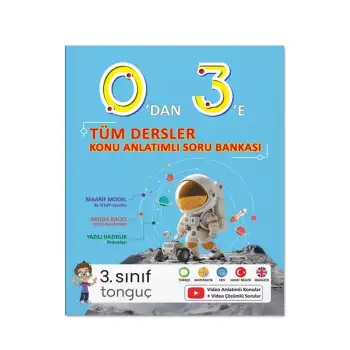 0dan 3e Tüm Dersler Konu Anlatımlı Soru Bankası  MAARİF MODEL