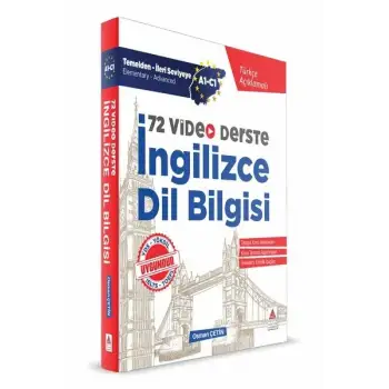 İngilizce Dil Bilgisi (72 Video Derste)- Delta Kültür Yayınevi