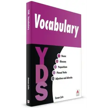 YDS Vocabulary - YDS İngilizce Kelimeler - Delta Kültür Yayınevi