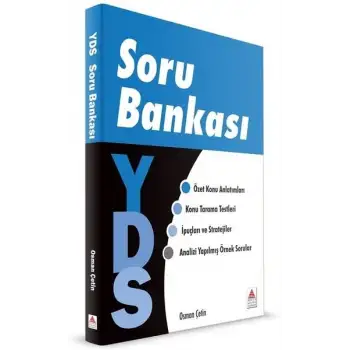 YDS İngilizce Soru Bankası -  Delta Kültür Yayınevi