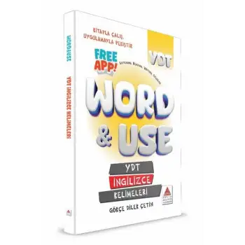 YDT İngilizce Kelimeleri (word and use) -  Delta Kültür Yayınevi