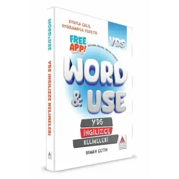 YDS İngilizce Kelimeleri (word and use) -  Delta Kültür Yayınevi