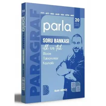 TYT- AYT- DGS- ALES- KPSS- MSÜ Parla Paragraf Soru Bankası - Benim Hocam