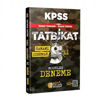 KPSS Genel Yetenek Genel Kültür Tatbikat - Eğit Akademi
