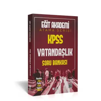 KPSS ATAM SERİSİ Vatandaşlık Soru Bankası  - Eğit Akademi