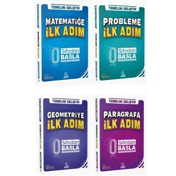 Şenol Hoca - İlk Adım Kitap Seti - 4 Kitap (TYT-AYT-KPSS-DGS İlk Adım)