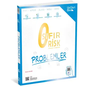 Sıfır Risk Problemler - Üç Dört Beş Yayınları