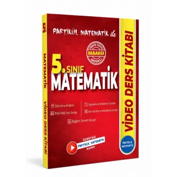 5. Sınıf Partikül Matematik Video Ders Kitabı