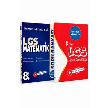 8. Sınıf Partikül Matematik Video Ders Kitabı + Soru Bankası