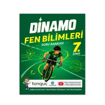 7. Sınıf Dinamo Fen Bilimleri Soru Bankası Tonguç yayınları