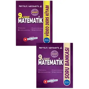 9. Sınıf Partikül Matematik Video Ders ve Soru Bankası Kitanı