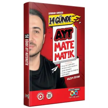 Doktrin YKS AYT Sıfırdan Sonsuza 14 Günde Matematik Video Takip Kitabı - Kazım Özcan