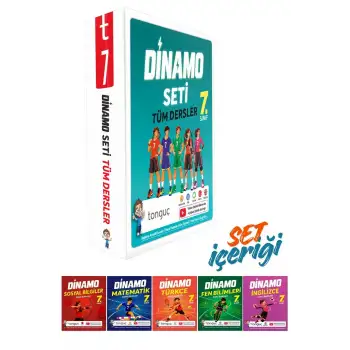 7. Sınıf Dinamo Tüm Dersler Soru Bankası Seti - MAARİF MODEL  Tonguç Yayınları