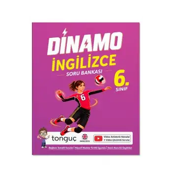 6. Sınıf Dinamo İngilizce Soru Bankası  Tonguç Yayınları