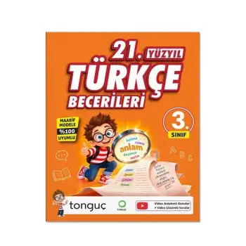 3. Sınıf 21. Yüzyıl Türkçe Becerileri - Okuduğunu Anlama Tonguç Yayınları