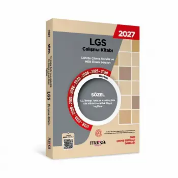 2027 MEB LGS Sözel - SOSYAL Çalışma Kitabı - Çıkmış Sorular ve Örnek Sorular - VİDEO ÇÖZÜMLÜ