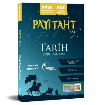 KPSS AGS Payitaht 1453 Tarih Soru Bankası (Video Çözümlü) - Doktrin Yayınları