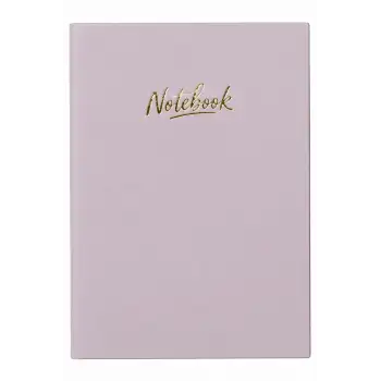 17X24 Thermo Deri Lüks Soft Defter PUDRA (Kareli - 160 Sayfa)