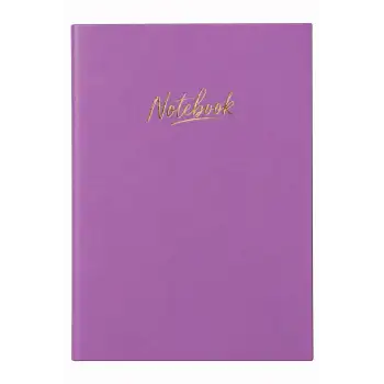 17X24 Thermo Deri Lüks Soft Defter LİLA (Kareli - 160 Sayfa)