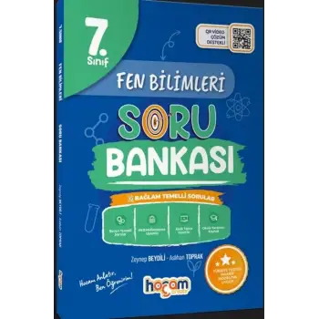 7.Sınıf Fen Bilimleri Tamamı Video Çözümlü Soru Bankası MAARİF MODEL - Hocam Anlatır Yayınları