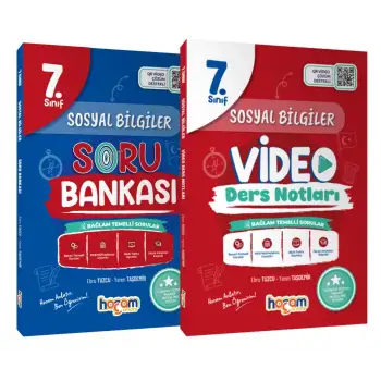 7.Sınıf Sosyal Bilgiler Video Ders Notları + Soru Bankası MAARİF MODEL - Hocam Anlatır