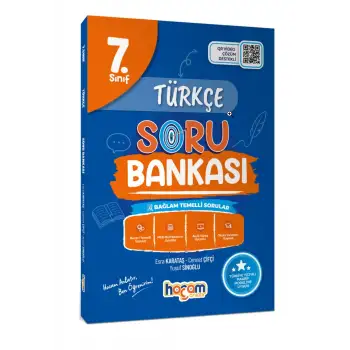 7.Sınıf Türkçe Tamamı Video Çözümlü Soru Bankası MAARİF MODEL - Hocam Anlatır Yayınları