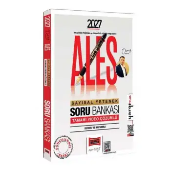 2027 ALES Sayısal Yetenek Tamamı Video Çözümlü Soru Bankası - Yargı Yayınları