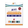 2021 2020 2019 2018  TYT AYT Tıpkı Basım Deneme Paketi 2 Kitap A Yayınları