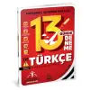TYT Türkçe 13 Günde Deneme - 13x40 Branş Deneme - Arı Yayınları