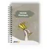Gri Kupa Günlük Planlayıcı Defter -  Ders Çalışma Planlayıcı Defteri - Planlama Defte