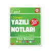 7. Sınıf Yazılı Denemeleri ve Yazılı Notları 1. Dönem  - Tonguç Yayınları