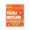 10. Sınıf 1. Dönem Yazılı Denemeleri ve Yazılı Notları - Tonguç Yayınları
