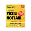 8. Sınıf 1. Dönem Yazılı Denemeleri ve Yazılı Notları - Tonguç Yayınları