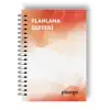 Turuncu Suluboya Günlük Planlayıcı Defter - Ders Çalışma Planlayıcı Defteri - Planla