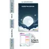 Ay ve Bulutlar Spiralli Günlük Planlama Defteri - 100 Sayfa - 17x24 Planlayıcı Defter