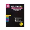 9. Sınıf Türk Dili ve Edebiyatı Yazılı Provaları - Rüştü Hoca